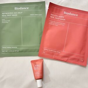 Biodance collagen serum & masks